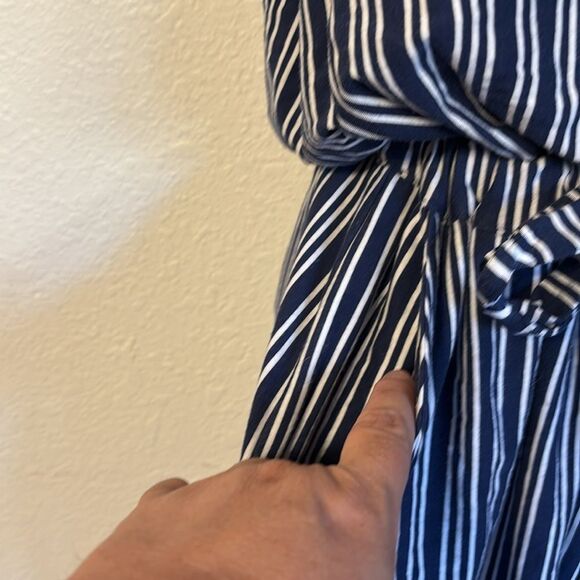 Vineyard Vines Striped Drawsting Jumpsuit XL - Picture 5 of 6